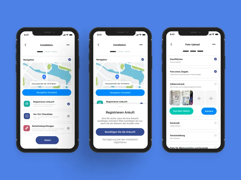 Field Service App preview